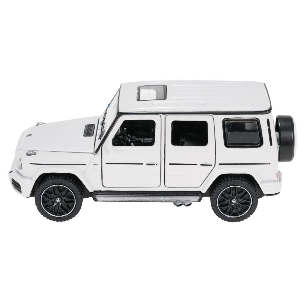 Autko Metalowe 1/32 Mercedes-Benz AMG G63 z Dźwiękiem Białe RASTAR