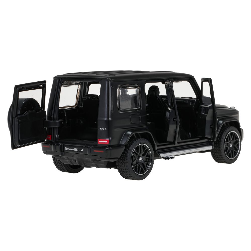 Autko Metalowe 1/32 Mercedes-Benz AMG G63 z Dźwiękiem Czarny RASTAR