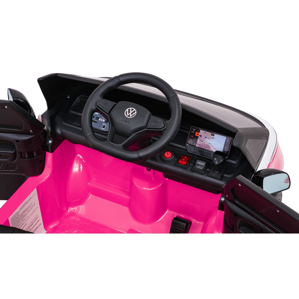 Elektromobilis Volkswagen ID BUZZ, Pink-Elektromobiliai vaikams, Mašinos-e-vaikas