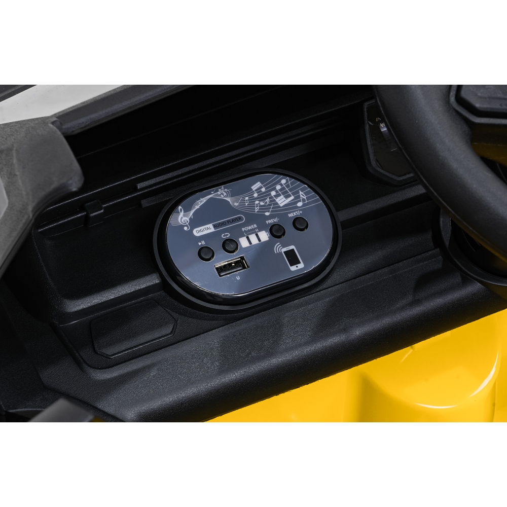 Elektromobilis Volkswagen ID BUZZ, Yellow-Elektromobiliai vaikams, Mašinos-e-vaikas
