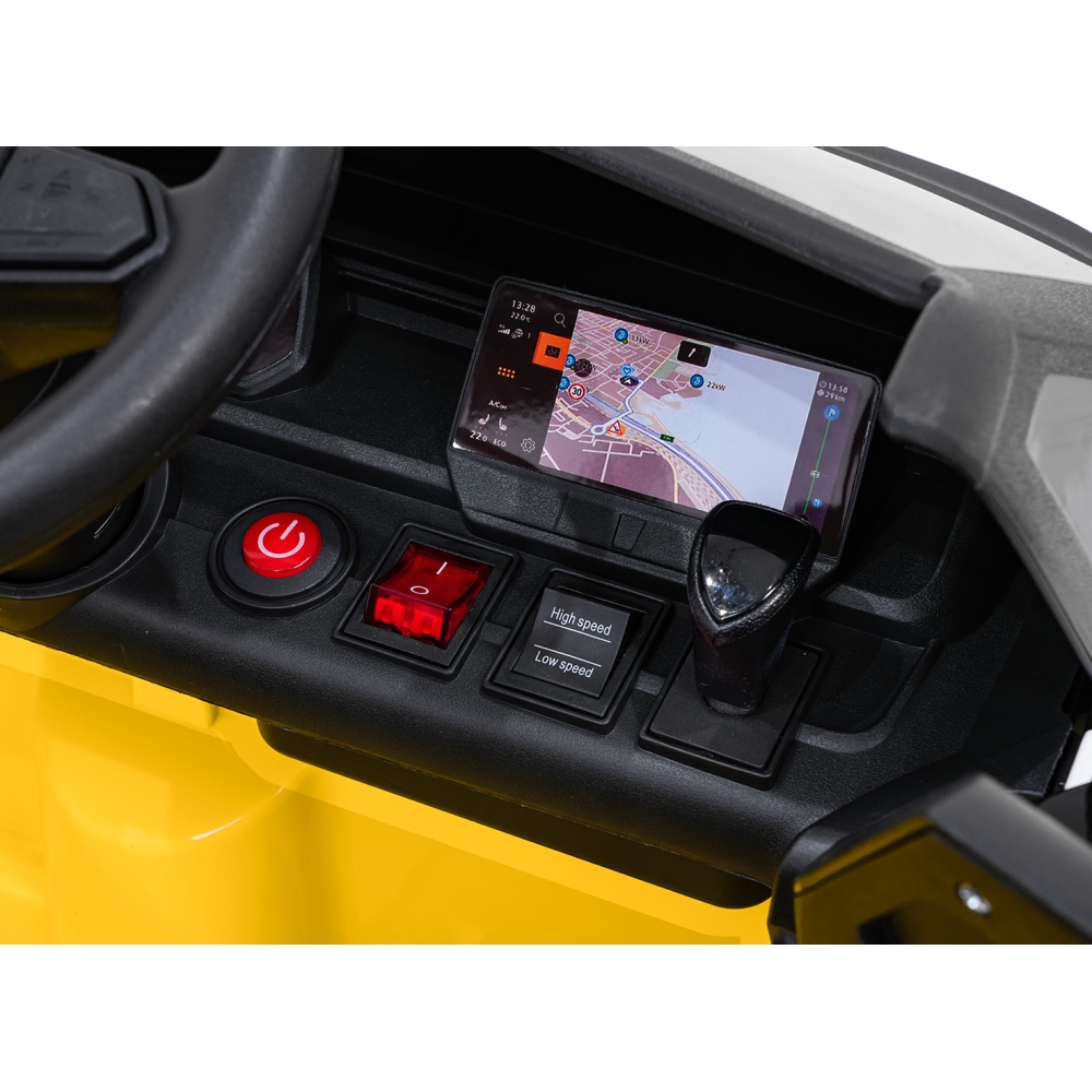 Elektromobilis Volkswagen ID BUZZ, Yellow-Elektromobiliai vaikams, Mašinos-e-vaikas
