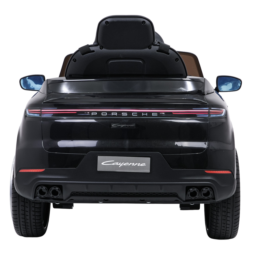 Elektromobilis Porsche Cayenne, Black-Elektromobiliai vaikams, Visureigiai-e-vaikas