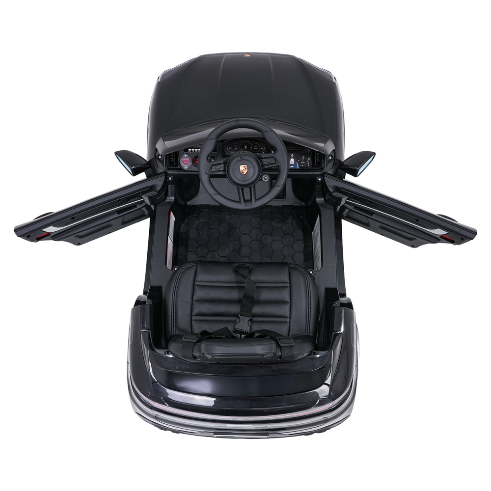Elektromobilis Porsche Cayenne, Black-Elektromobiliai vaikams, Visureigiai-e-vaikas