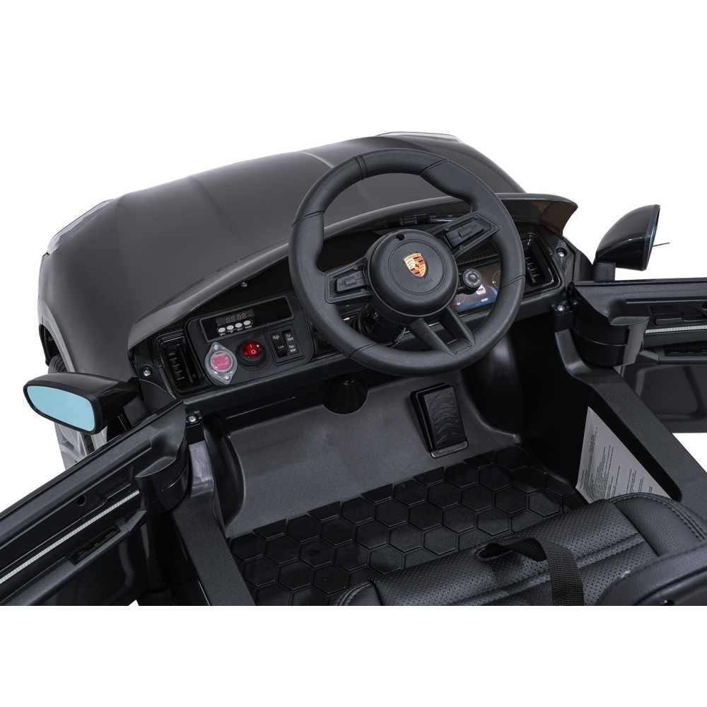 Elektromobilis Porsche Cayenne, Black-Elektromobiliai vaikams, Visureigiai-e-vaikas