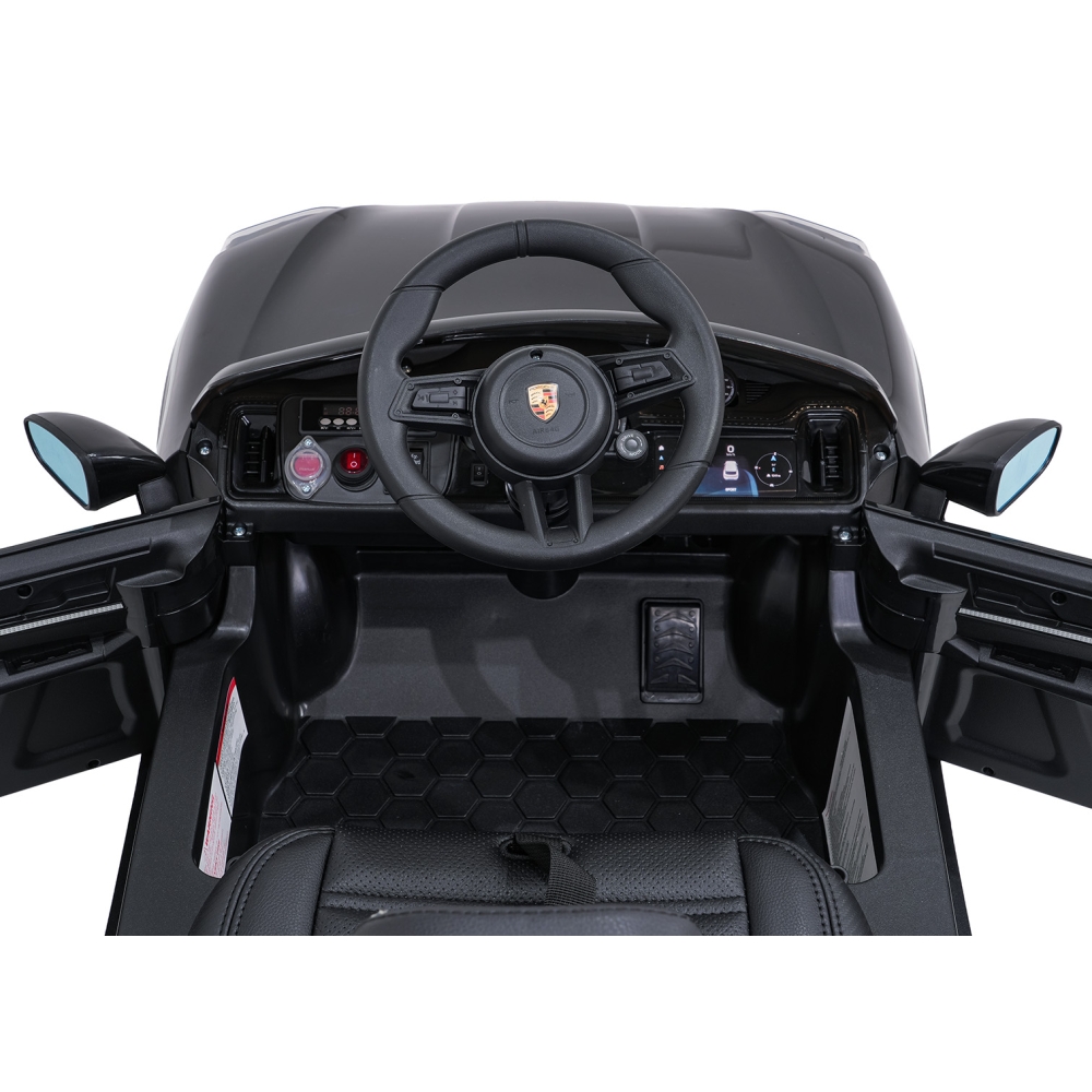 Elektromobilis Porsche Cayenne, Black-Elektromobiliai vaikams, Visureigiai-e-vaikas