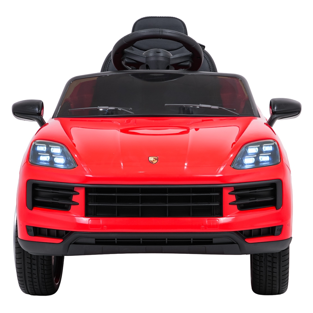 Elektromobilis Porsche Cayenne, Red-Elektromobiliai vaikams, Visureigiai-e-vaikas