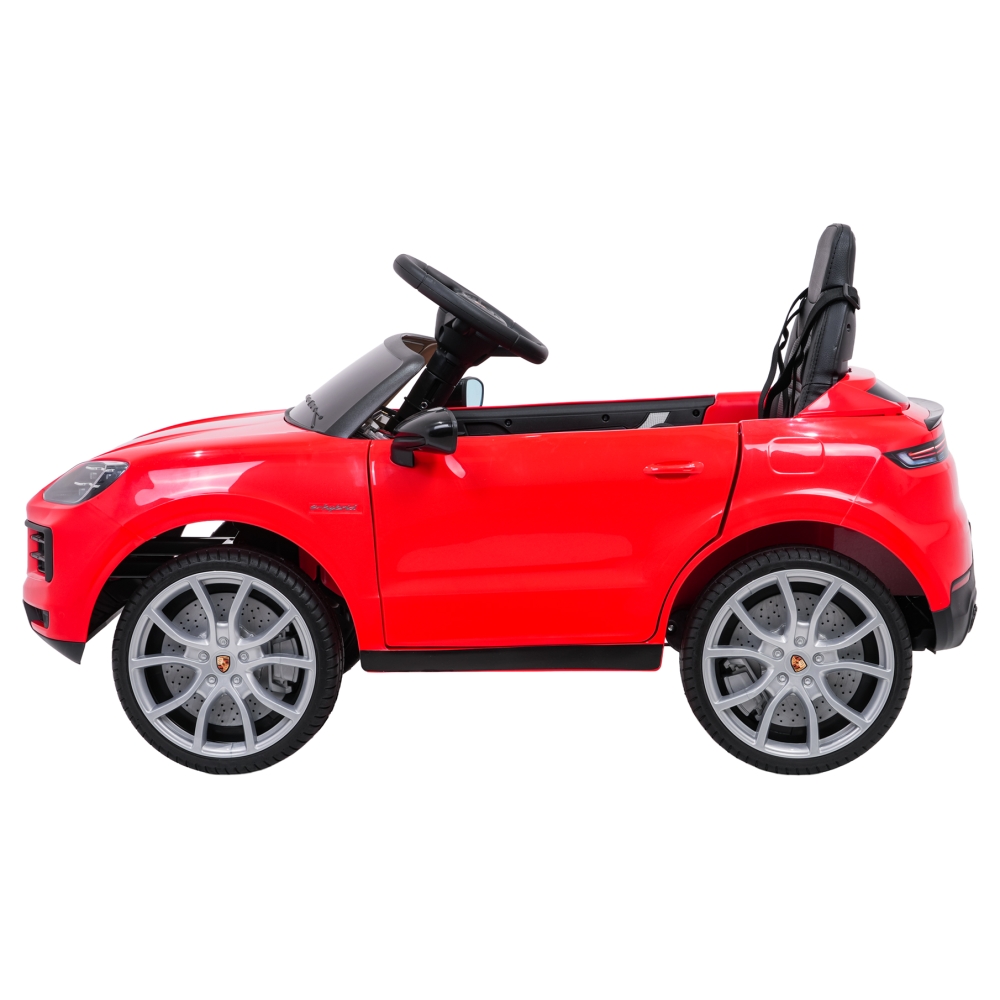 Elektromobilis Porsche Cayenne, Red-Elektromobiliai vaikams, Visureigiai-e-vaikas