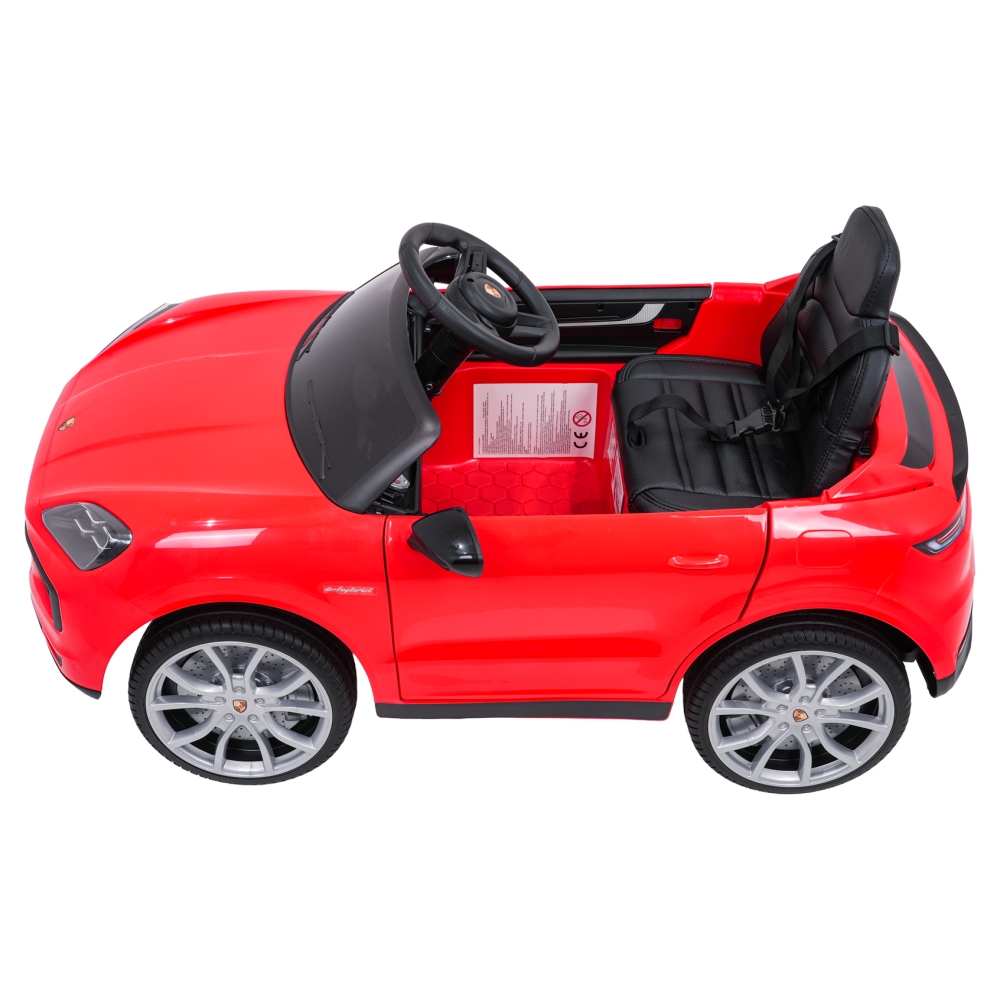 Elektromobilis Porsche Cayenne, Red-Elektromobiliai vaikams, Visureigiai-e-vaikas