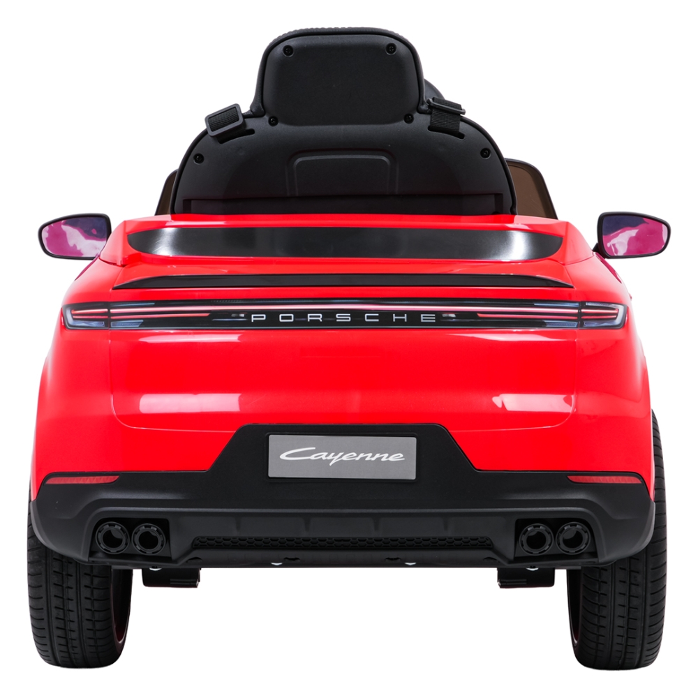 Elektromobilis Porsche Cayenne, Red-Elektromobiliai vaikams, Visureigiai-e-vaikas