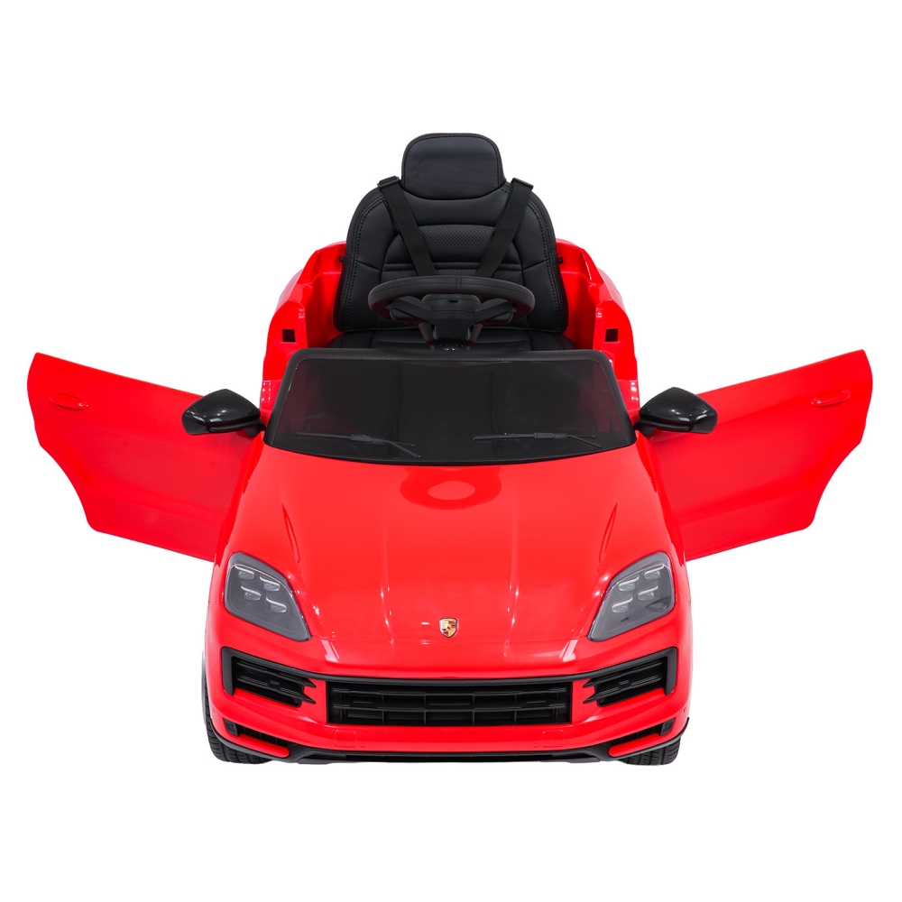 Elektromobilis Porsche Cayenne, Red-Elektromobiliai vaikams, Visureigiai-e-vaikas