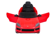 Elektromobilis Porsche Cayenne, Red-Elektromobiliai vaikams, Visureigiai-e-vaikas