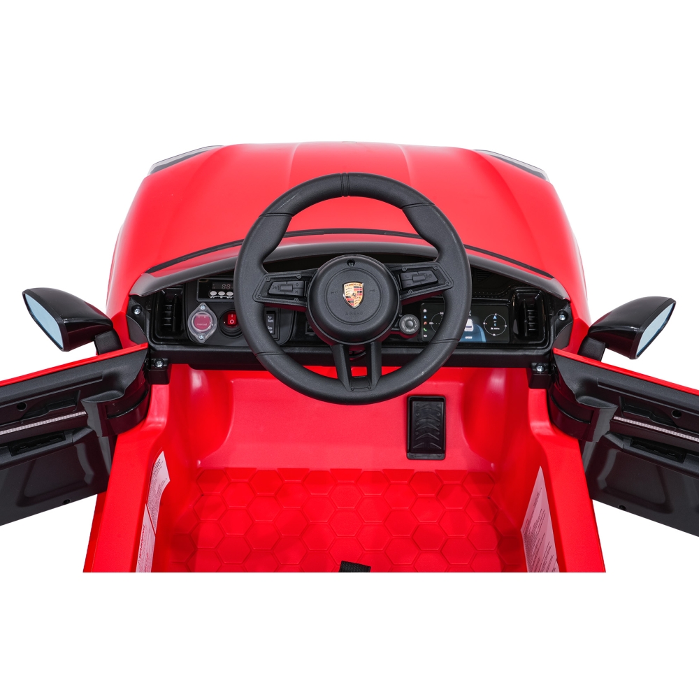 Elektromobilis Porsche Cayenne, Red-Elektromobiliai vaikams, Visureigiai-e-vaikas