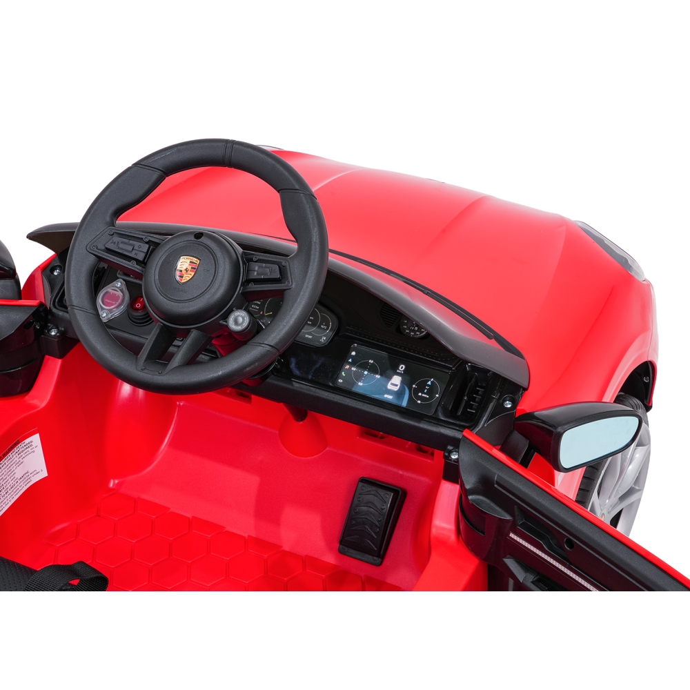 Elektromobilis Porsche Cayenne, Red-Elektromobiliai vaikams, Visureigiai-e-vaikas