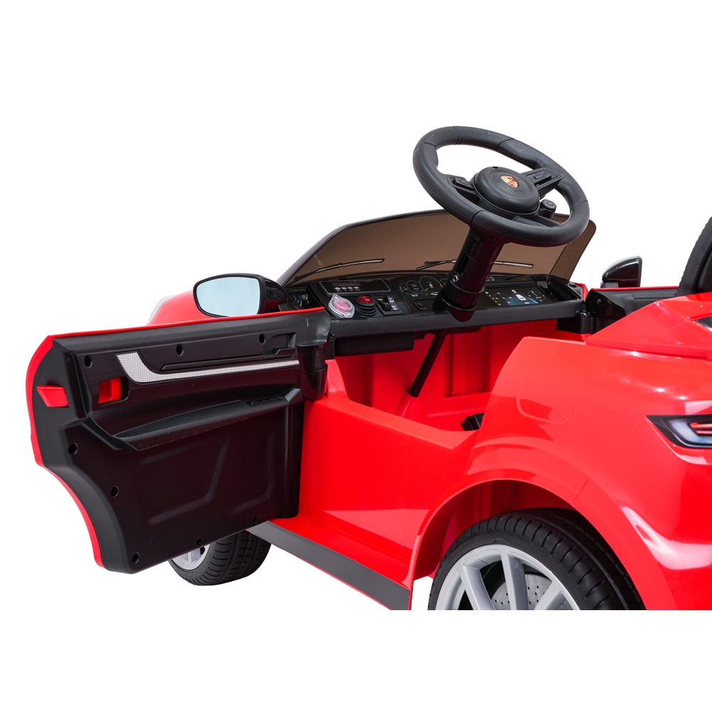 Elektromobilis Porsche Cayenne, Red-Elektromobiliai vaikams, Visureigiai-e-vaikas