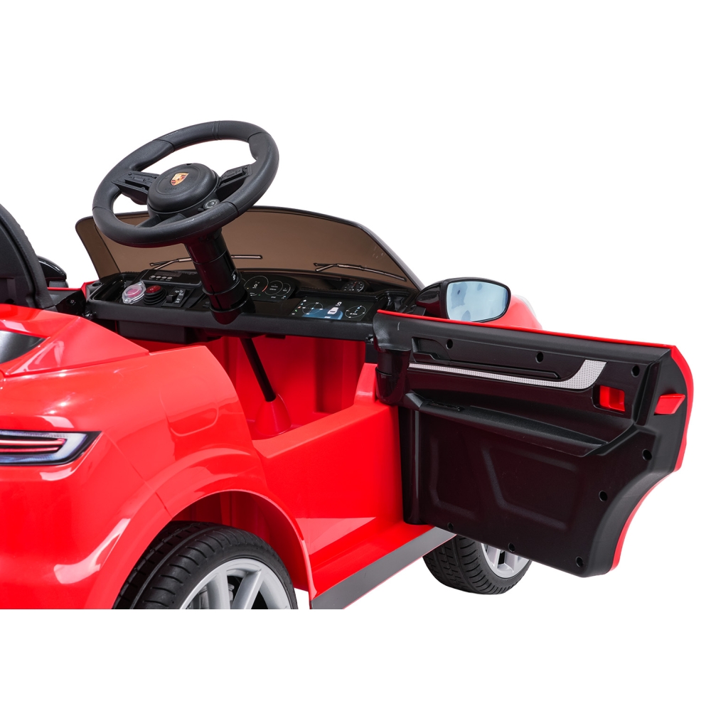 Elektromobilis Porsche Cayenne, Red-Elektromobiliai vaikams, Visureigiai-e-vaikas