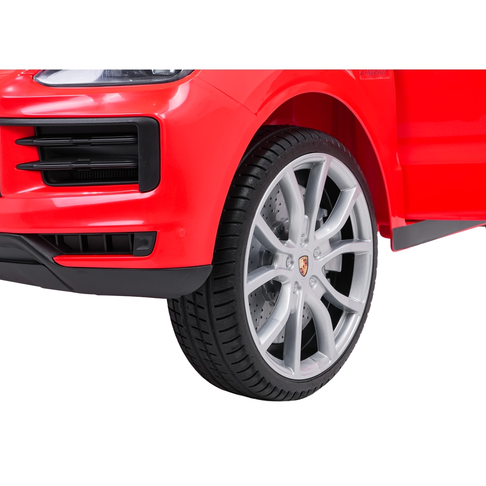 Elektromobilis Porsche Cayenne, Red-Elektromobiliai vaikams, Visureigiai-e-vaikas