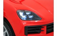 Elektromobilis Porsche Cayenne, Red-Elektromobiliai vaikams, Visureigiai-e-vaikas