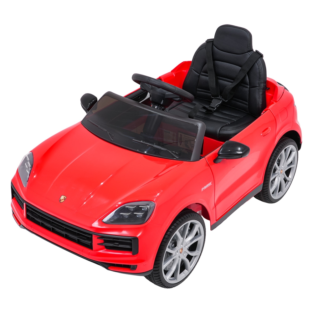 Elektromobilis Porsche Cayenne, Red-Elektromobiliai vaikams, Visureigiai-e-vaikas