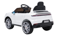 Elektromobilis Porsche Cayenne, White-Elektromobiliai vaikams, Visureigiai-e-vaikas