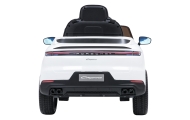 Elektromobilis Porsche Cayenne, White-Elektromobiliai vaikams, Visureigiai-e-vaikas