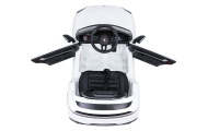 Elektromobilis Porsche Cayenne, White-Elektromobiliai vaikams, Visureigiai-e-vaikas