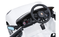 Elektromobilis Porsche Cayenne, White-Elektromobiliai vaikams, Visureigiai-e-vaikas