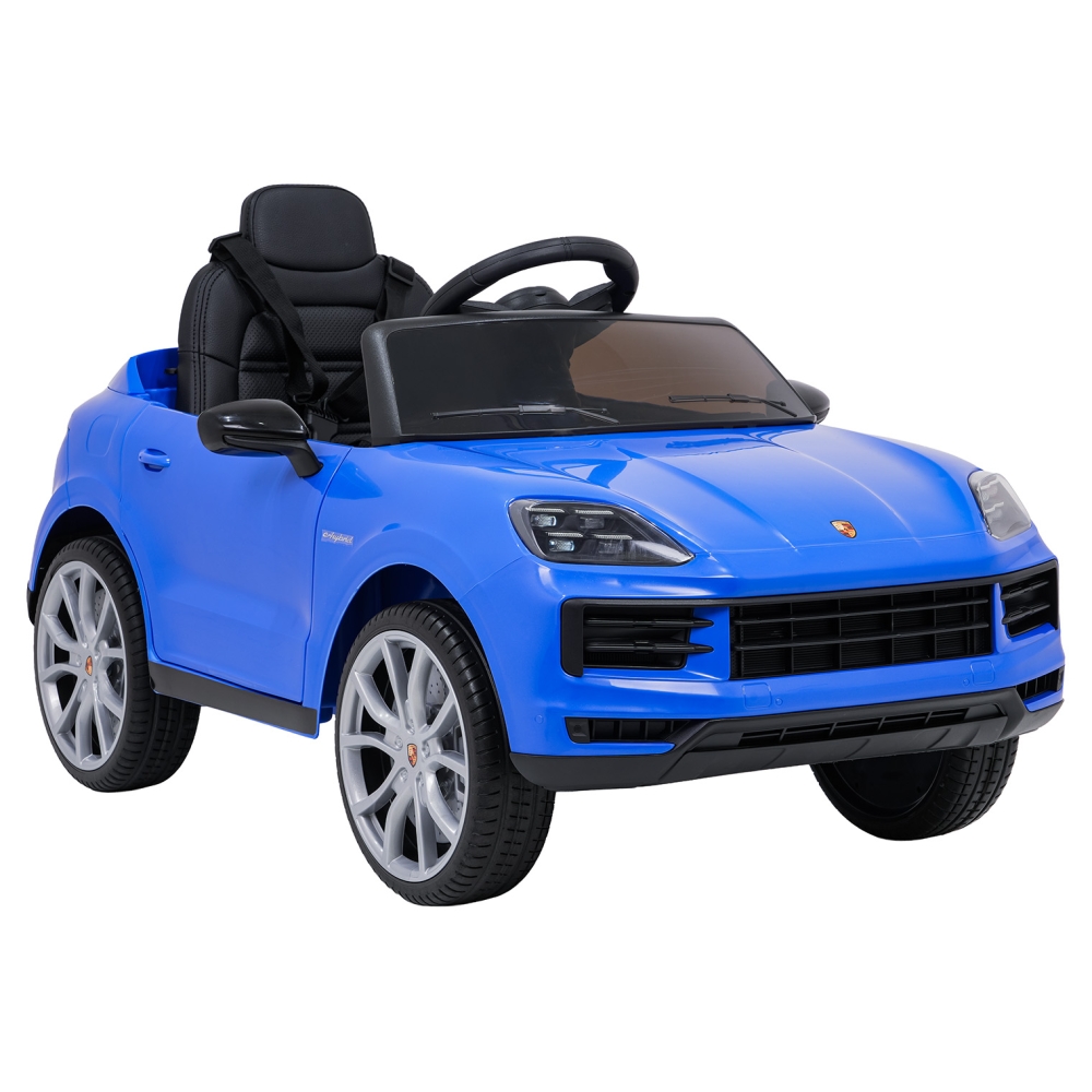 Elektromobilis Porsche Cayenne, Blue-Elektromobiliai vaikams, Visureigiai-e-vaikas