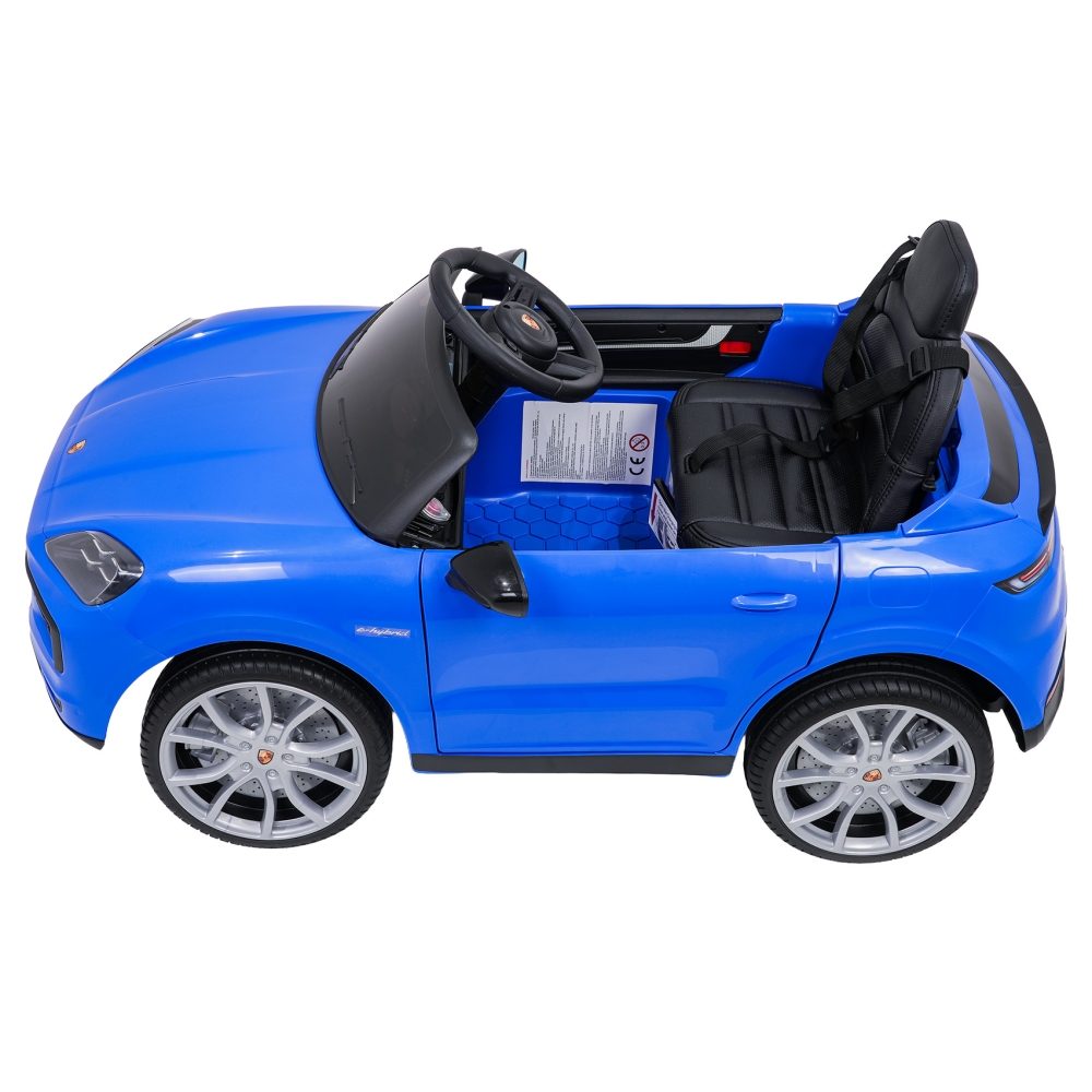 Elektromobilis Porsche Cayenne, Blue-Elektromobiliai vaikams, Visureigiai-e-vaikas