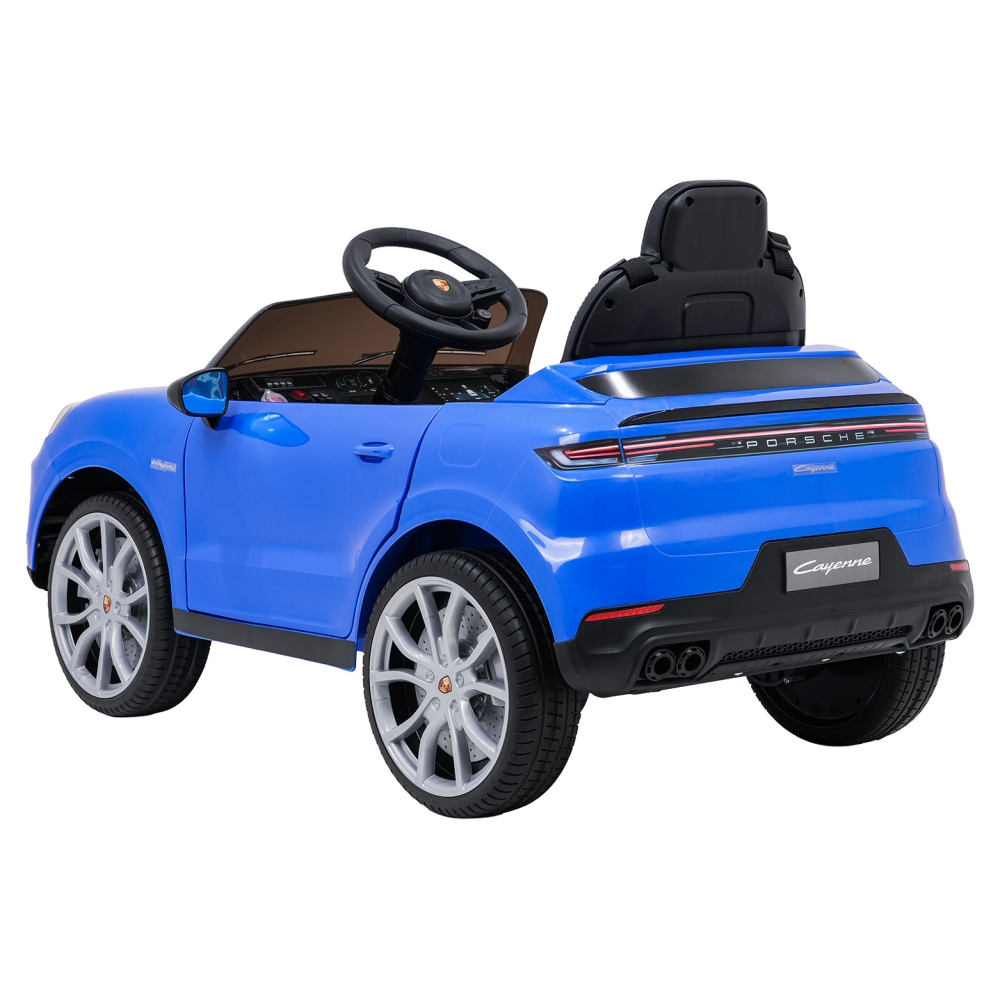 Elektromobilis Porsche Cayenne, Blue-Elektromobiliai vaikams, Visureigiai-e-vaikas