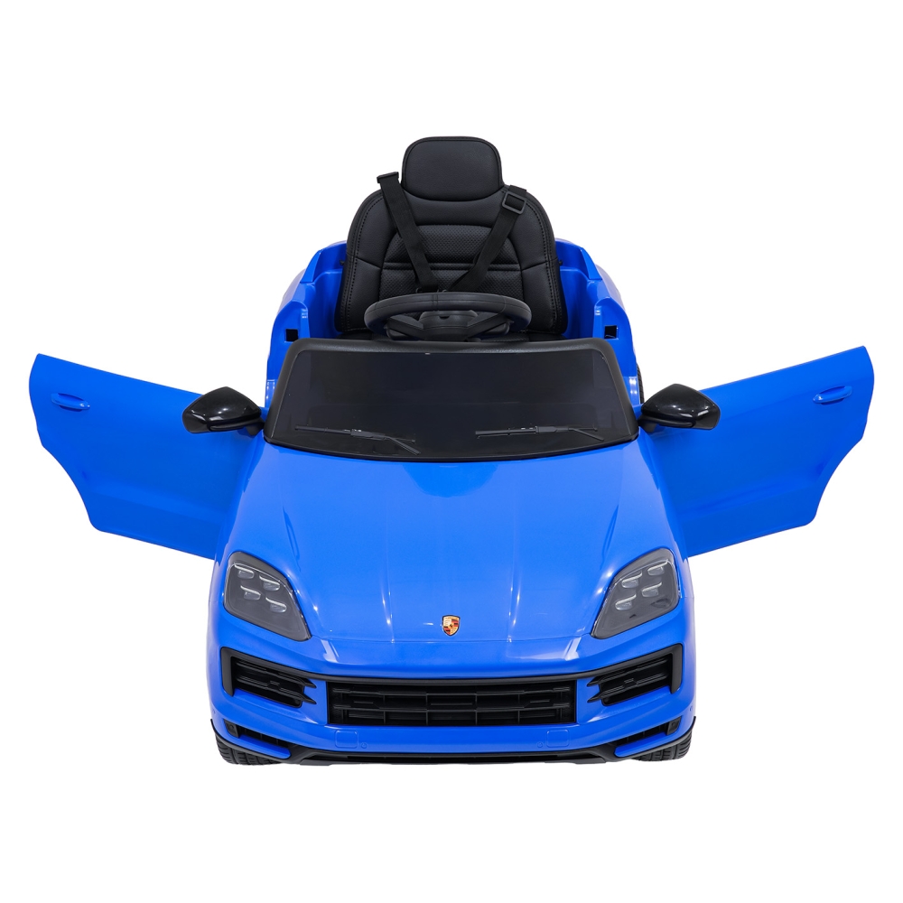 Elektromobilis Porsche Cayenne, Blue-Elektromobiliai vaikams, Visureigiai-e-vaikas