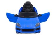 Elektromobilis Porsche Cayenne, Blue-Elektromobiliai vaikams, Visureigiai-e-vaikas