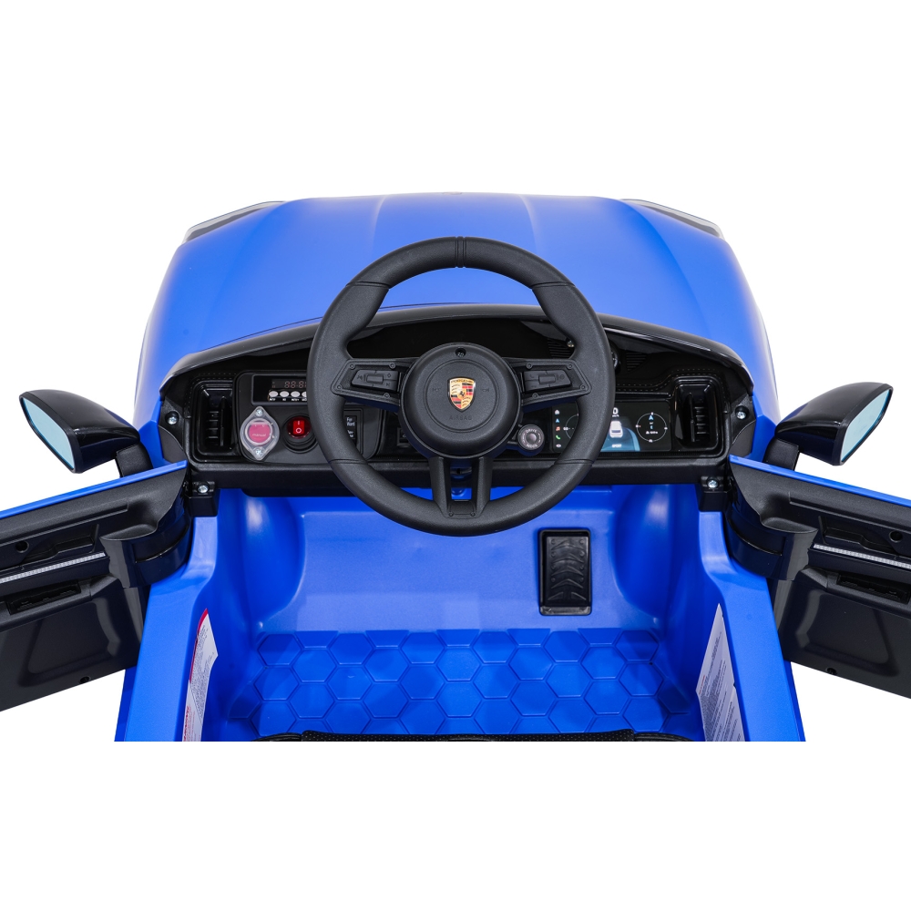 Elektromobilis Porsche Cayenne, Blue-Elektromobiliai vaikams, Visureigiai-e-vaikas