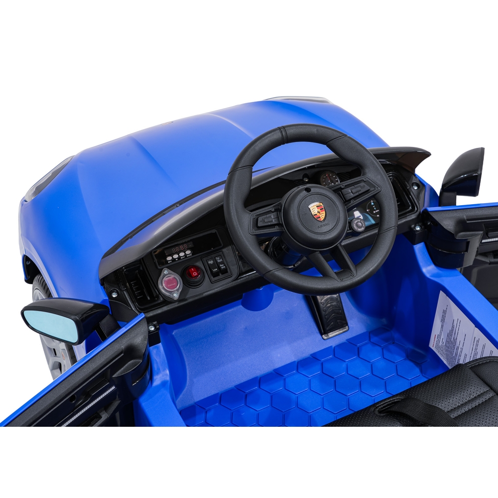Elektromobilis Porsche Cayenne, Blue-Elektromobiliai vaikams, Visureigiai-e-vaikas