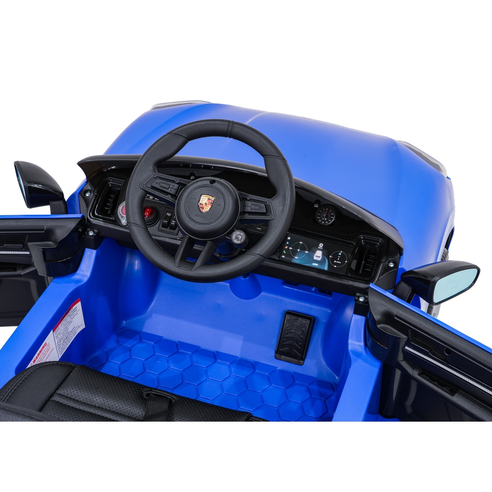 Elektromobilis Porsche Cayenne, Blue-Elektromobiliai vaikams, Visureigiai-e-vaikas