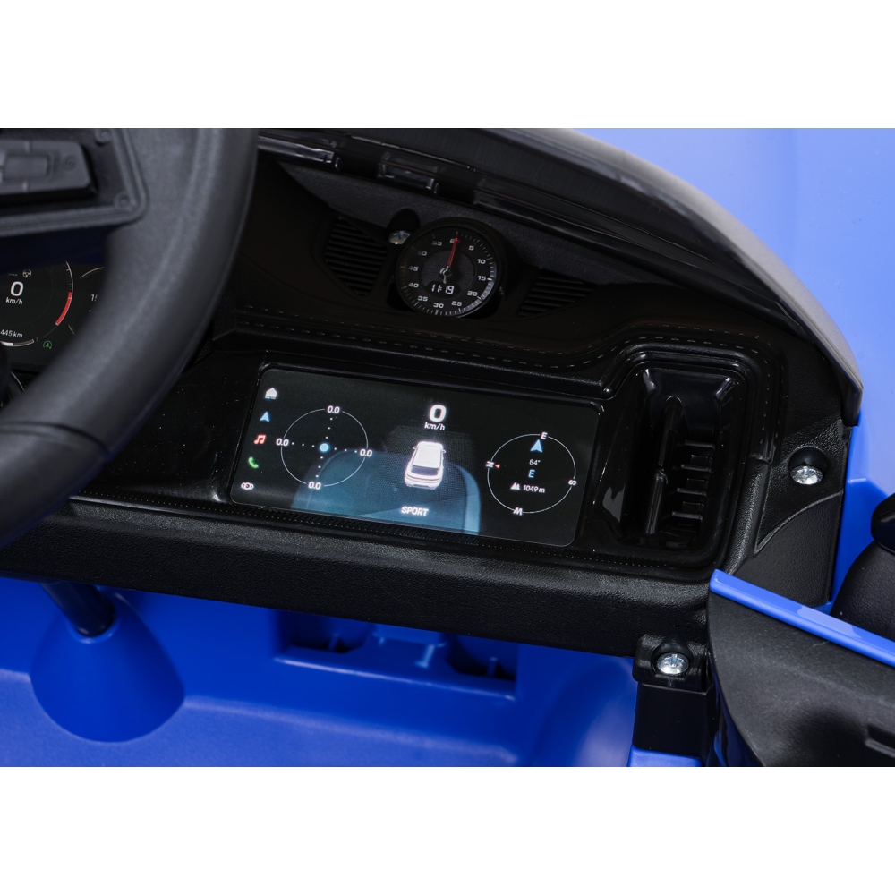 Elektromobilis Porsche Cayenne, Blue-Elektromobiliai vaikams, Visureigiai-e-vaikas