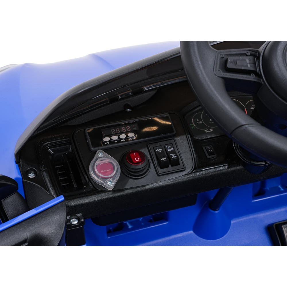 Elektromobilis Porsche Cayenne, Blue-Elektromobiliai vaikams, Visureigiai-e-vaikas