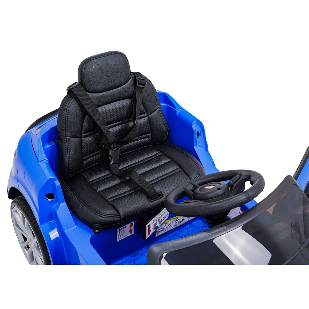 Elektromobilis Porsche Cayenne, Blue-Elektromobiliai vaikams, Visureigiai-e-vaikas