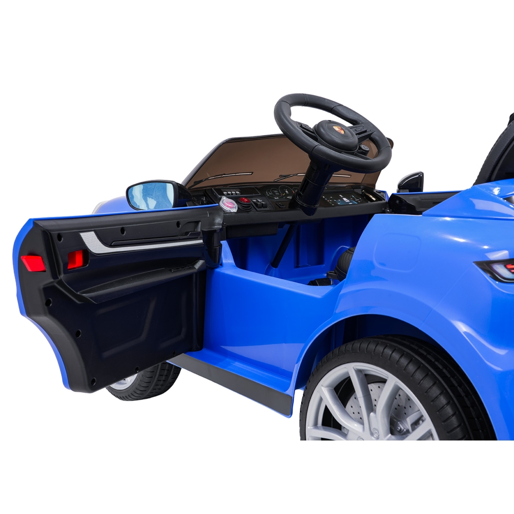 Elektromobilis Porsche Cayenne, Blue-Elektromobiliai vaikams, Visureigiai-e-vaikas