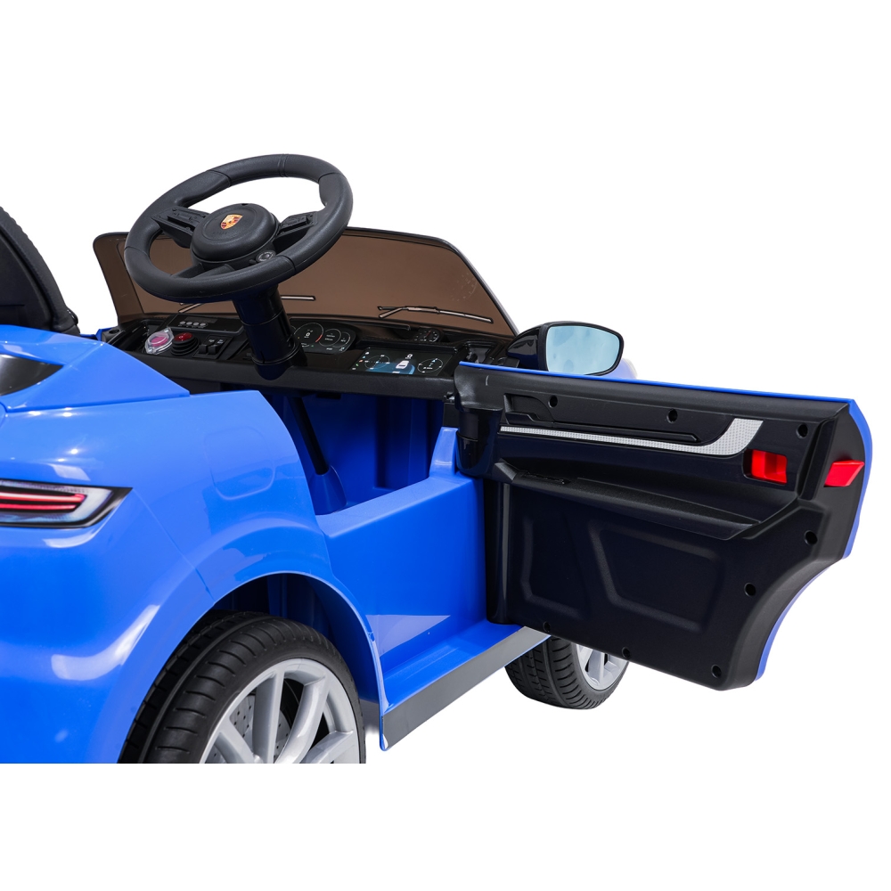 Elektromobilis Porsche Cayenne, Blue-Elektromobiliai vaikams, Visureigiai-e-vaikas
