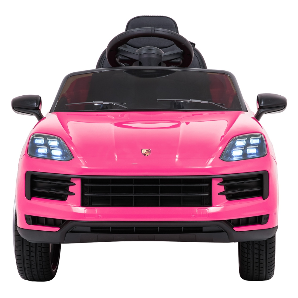 Elektromobilis Porsche Cayenne, Pink-Elektromobiliai vaikams, Visureigiai-e-vaikas