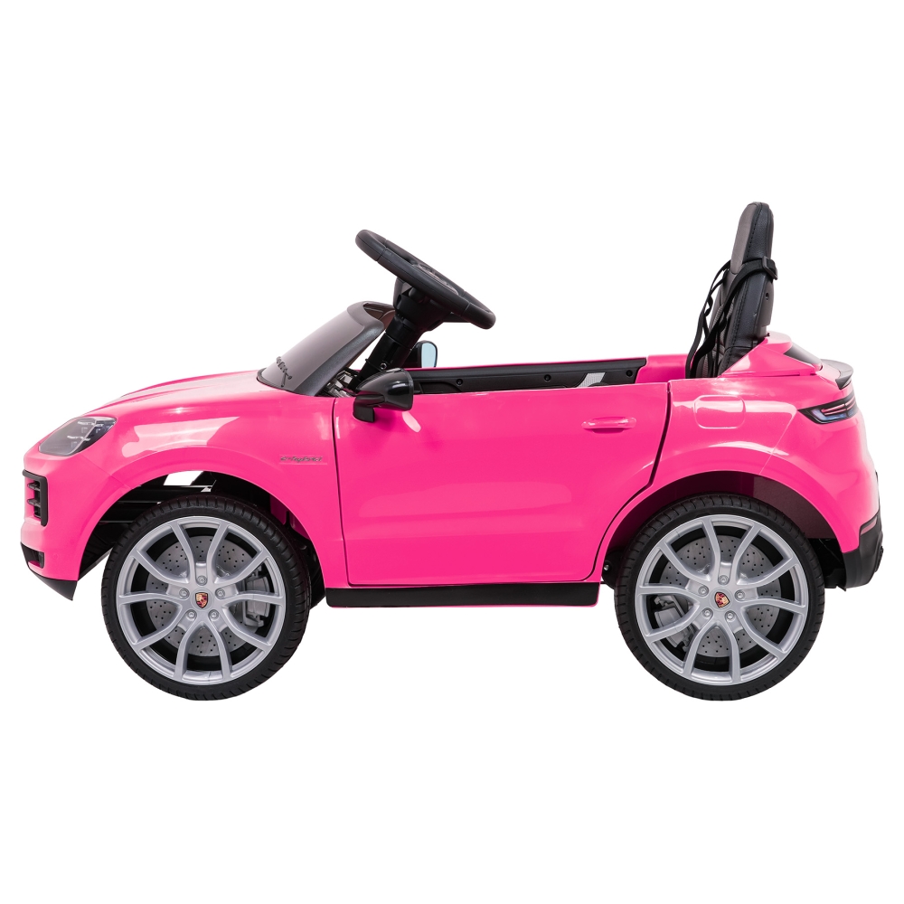 Elektromobilis Porsche Cayenne, Pink-Elektromobiliai vaikams, Visureigiai-e-vaikas