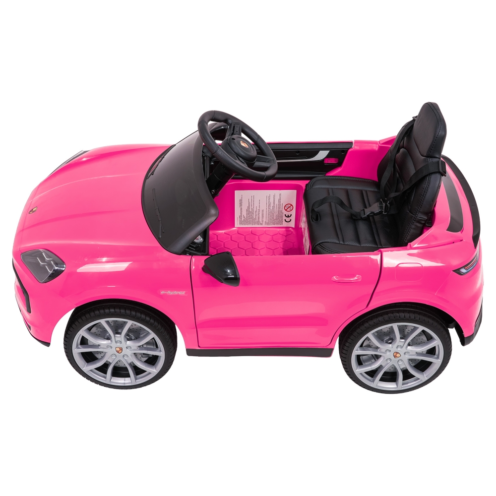 Elektromobilis Porsche Cayenne, Pink-Elektromobiliai vaikams, Visureigiai-e-vaikas