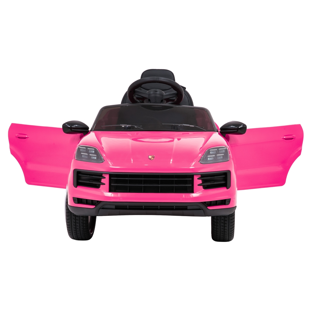 Elektromobilis Porsche Cayenne, Pink-Elektromobiliai vaikams, Visureigiai-e-vaikas
