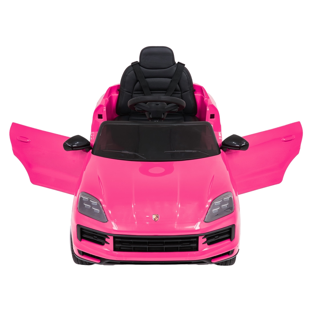 Elektromobilis Porsche Cayenne, Pink-Elektromobiliai vaikams, Visureigiai-e-vaikas