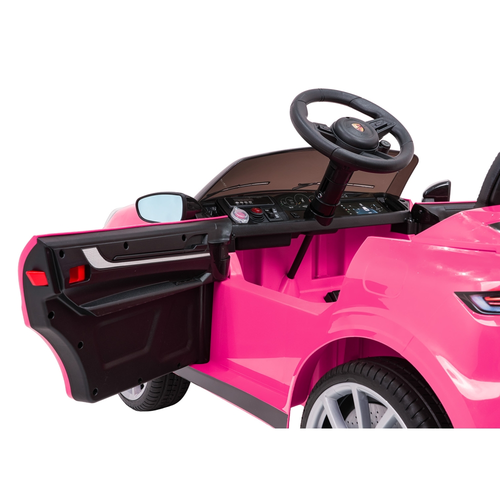 Elektromobilis Porsche Cayenne, Pink-Elektromobiliai vaikams, Visureigiai-e-vaikas
