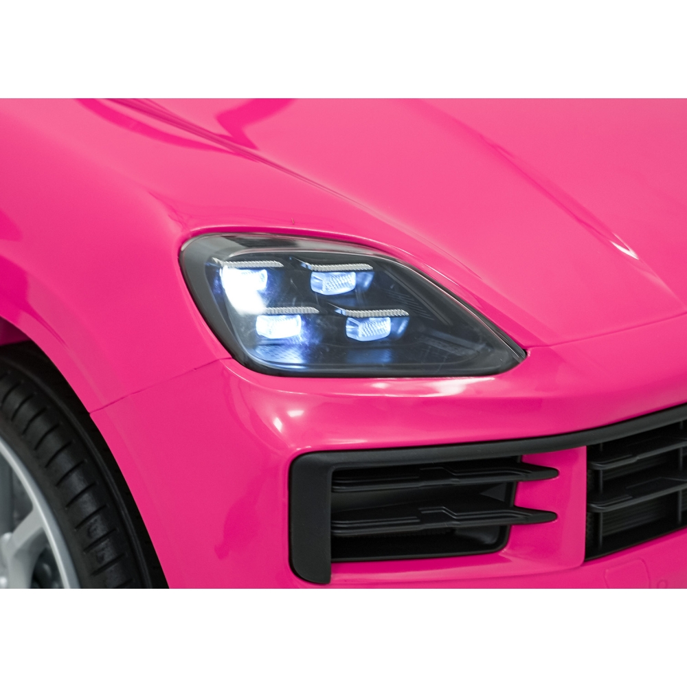Elektromobilis Porsche Cayenne, Pink-Elektromobiliai vaikams, Visureigiai-e-vaikas