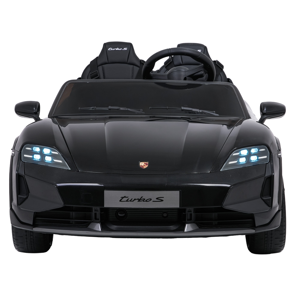 Elektromobilis Porsche Taycan Turbo S, Black-Elektromobiliai vaikams, Mašinos-e-vaikas
