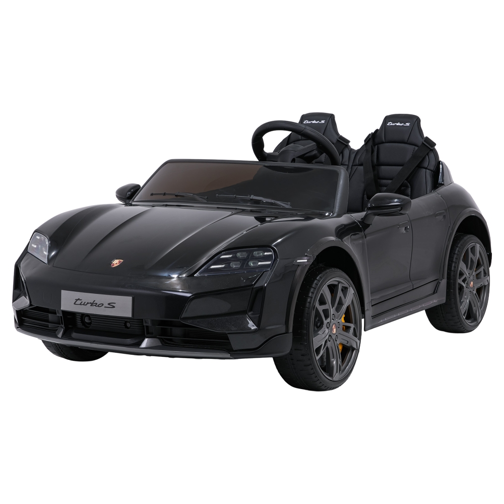 Elektromobilis Porsche Taycan Turbo S, Black-Elektromobiliai vaikams, Mašinos-e-vaikas