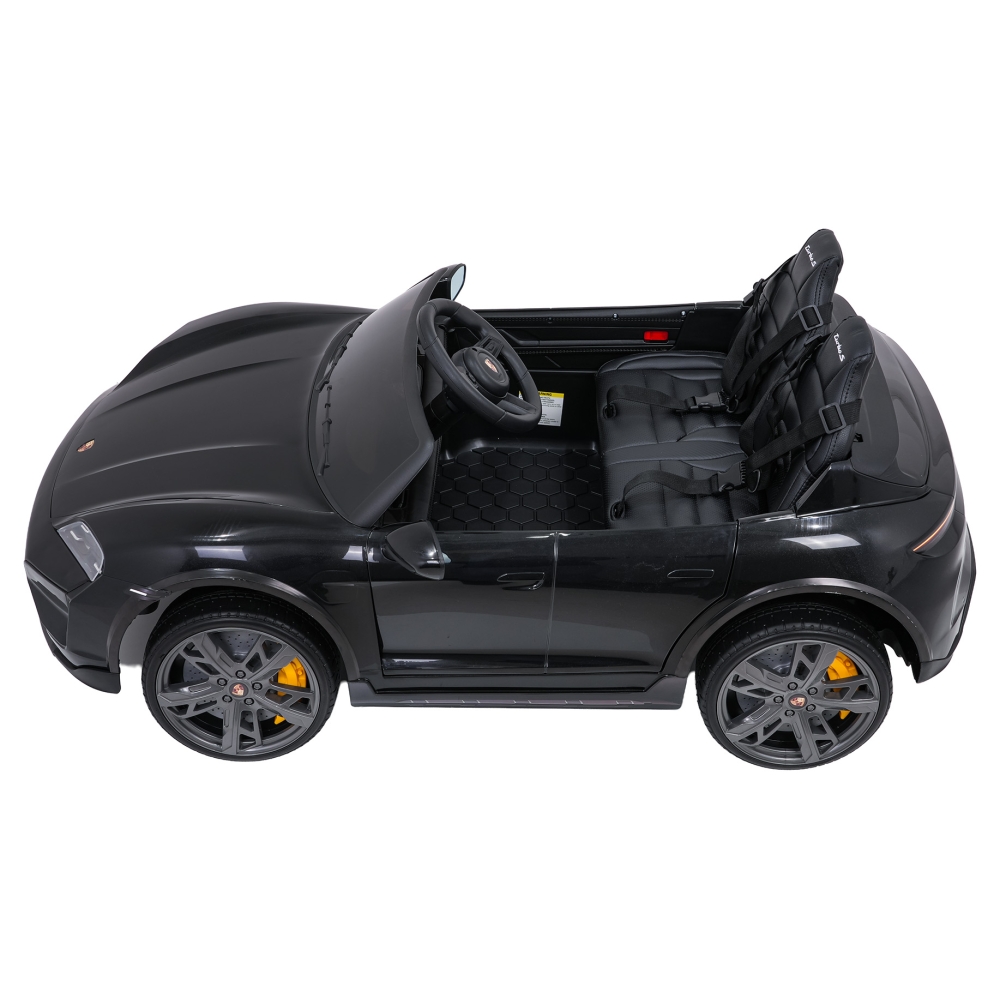 Elektromobilis Porsche Taycan Turbo S, Black-Elektromobiliai vaikams, Mašinos-e-vaikas