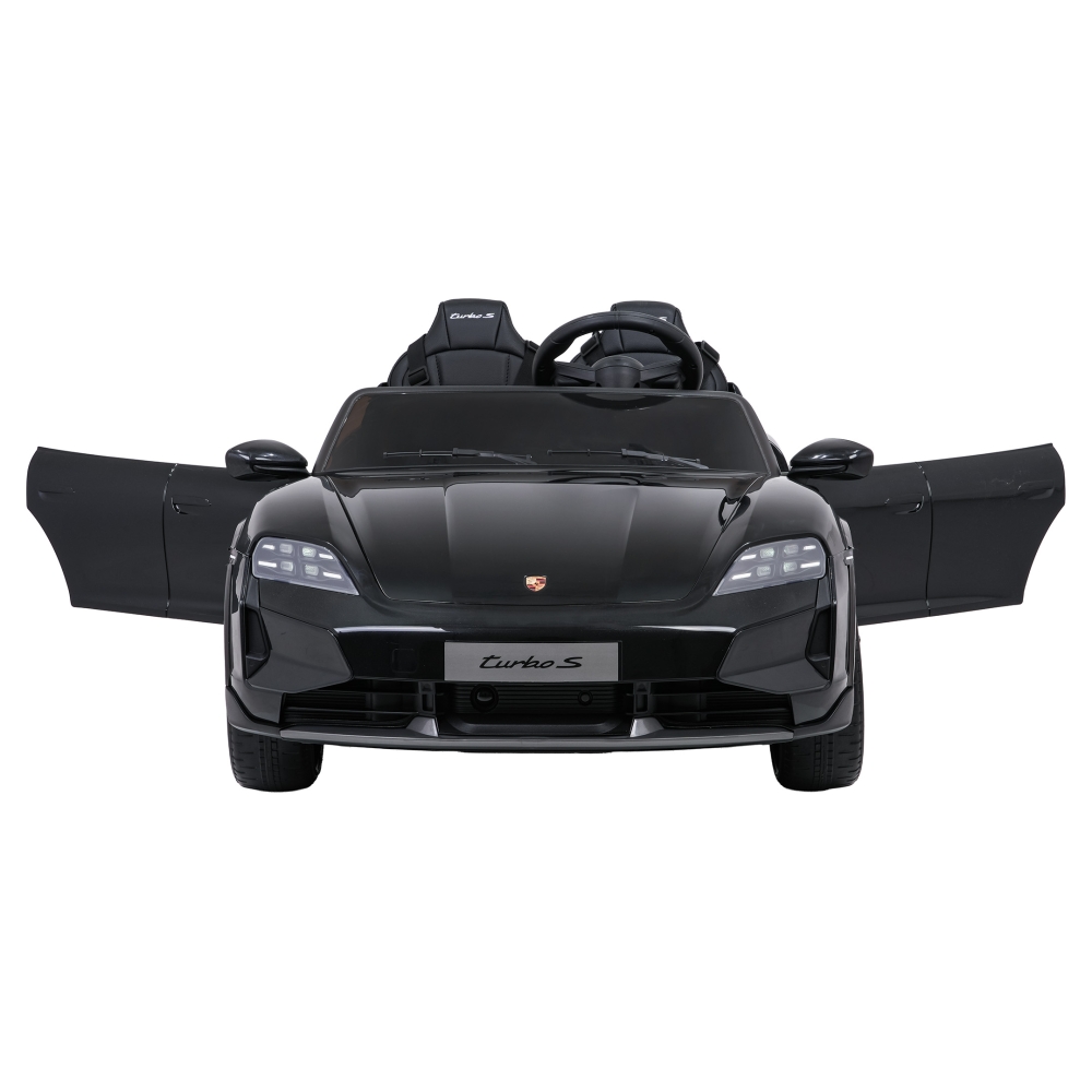 Elektromobilis Porsche Taycan Turbo S, Black-Elektromobiliai vaikams, Mašinos-e-vaikas